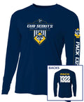 Pack 1322 Adult Long Sleeve Tee — Navy