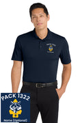 Pack 1322 Adult Dry-Zone UV Micro-Mesh Polo — Navy